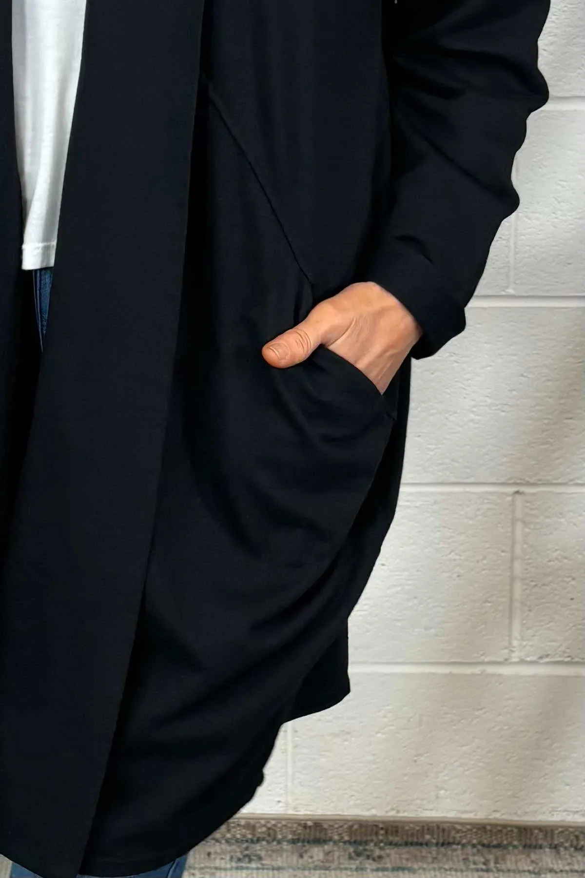 Adele Cotton Jacket Black