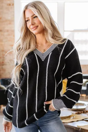 Ayden V-Neck Loose Sweater