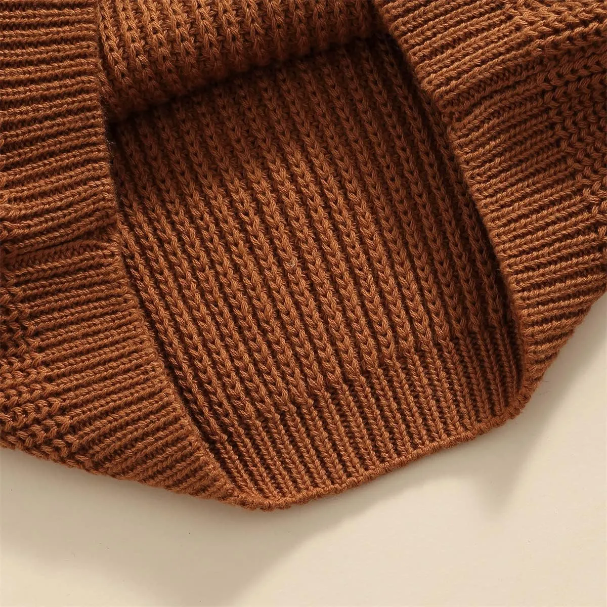 Baby Girl Boy Knit Sweater Blouse Pullover Sweatshirt Warm Crewneck Long Sleeve Tops for Infant Toddler