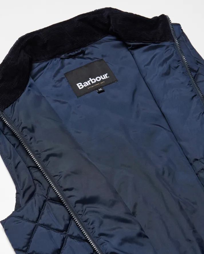 BARBOUR<BR>
Monty Gilet<BR>
Navy<BR>