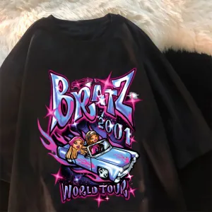 Bratz Clothes For Women T-Shirts Casual O-Neck Summer Style