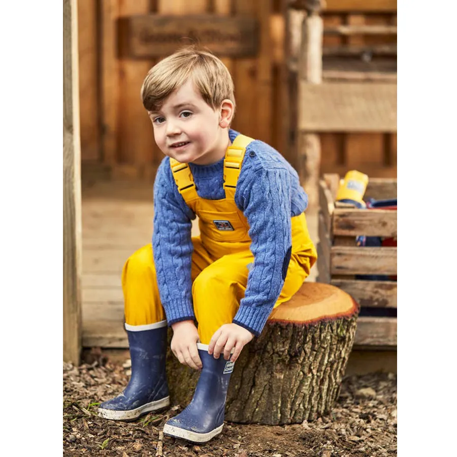 Cable Knit Jumper - Denim