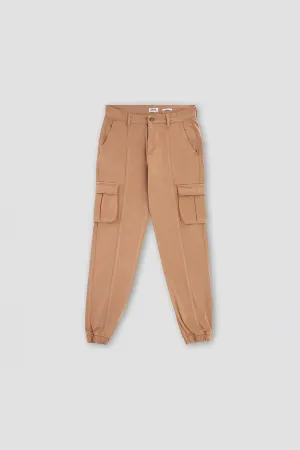 Cargo Trouser For Men - Tan