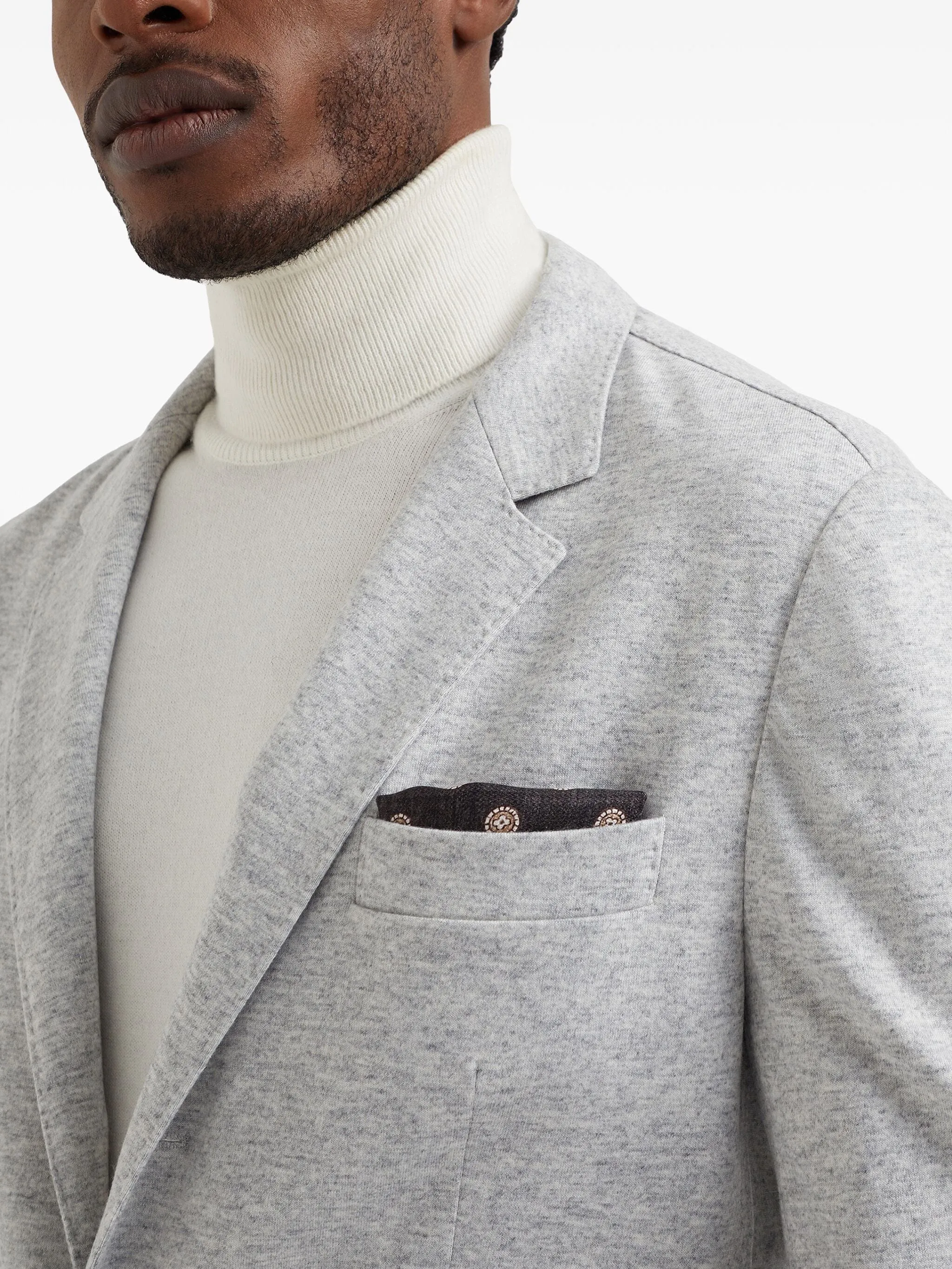 Cashmere Single-Breasted Blazer