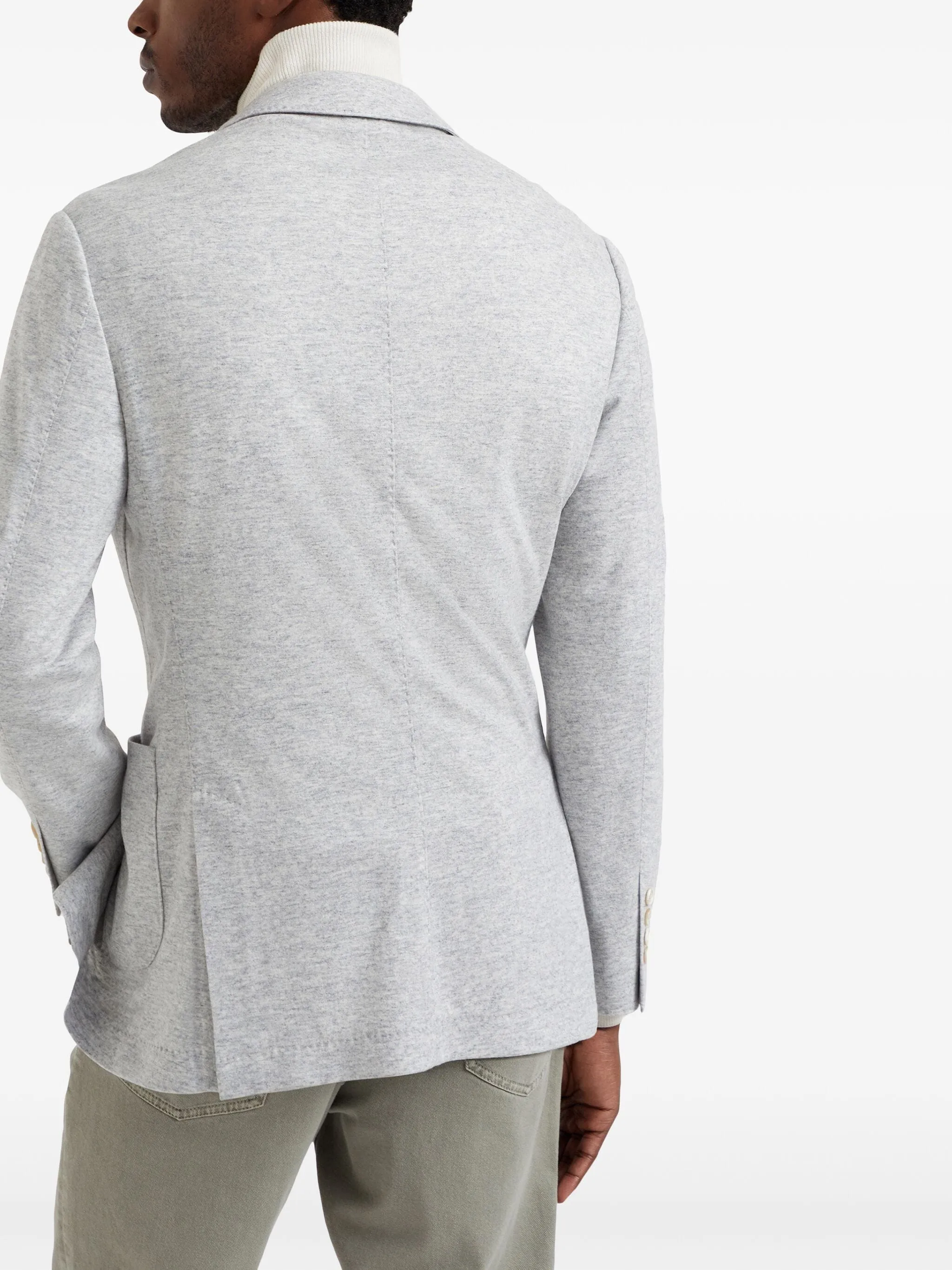 Cashmere Single-Breasted Blazer