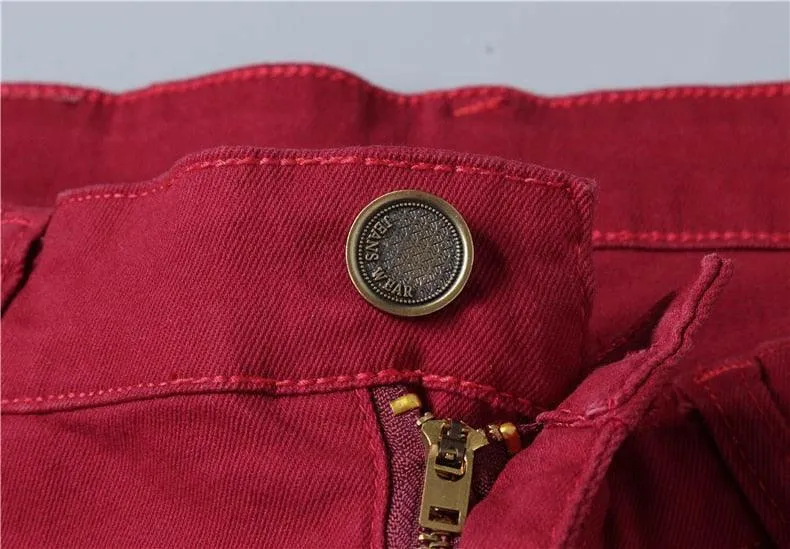 Casual Business Straight Denim Pants