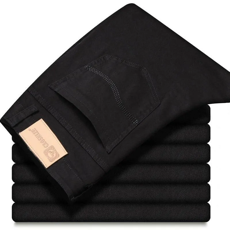 Casual Business Straight Denim Pants