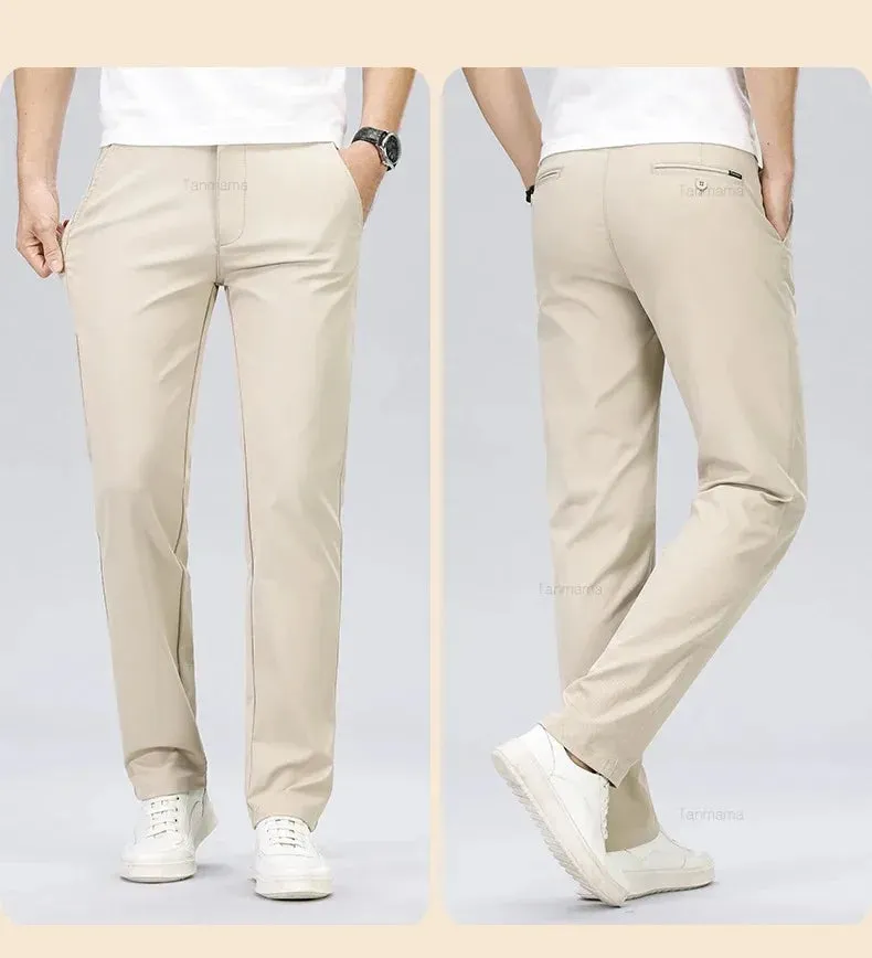 Classic Style Men's Fashion Casual Pants Fashion Solid Color