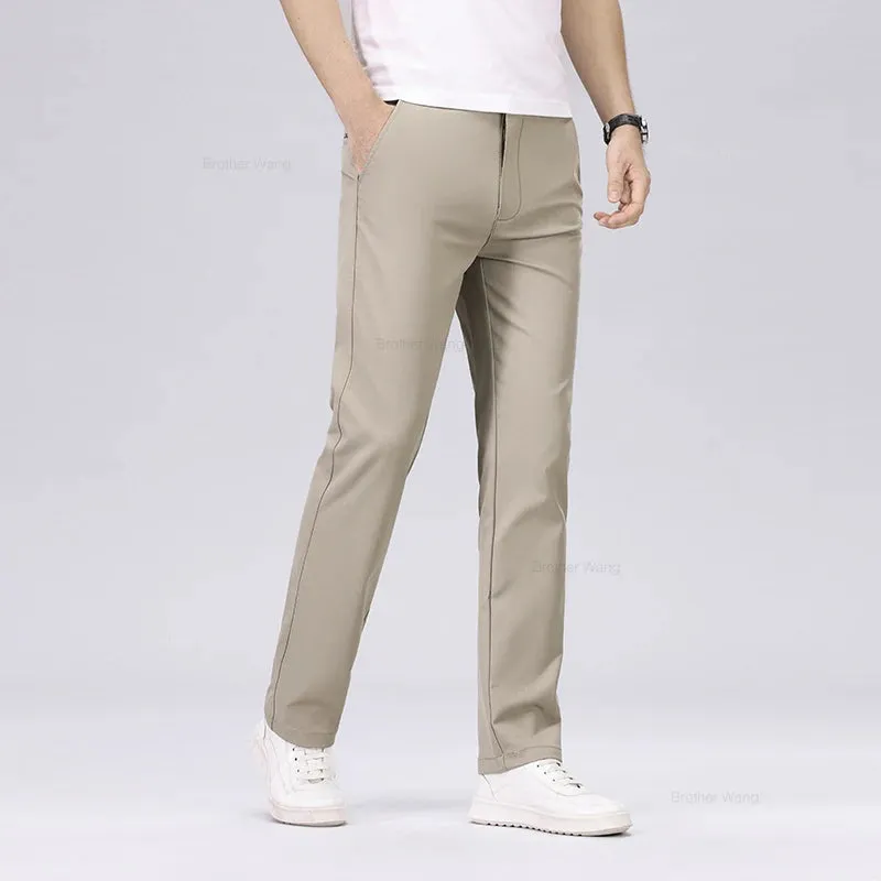 Classic Style Men's Fashion Casual Pants Fashion Solid Color