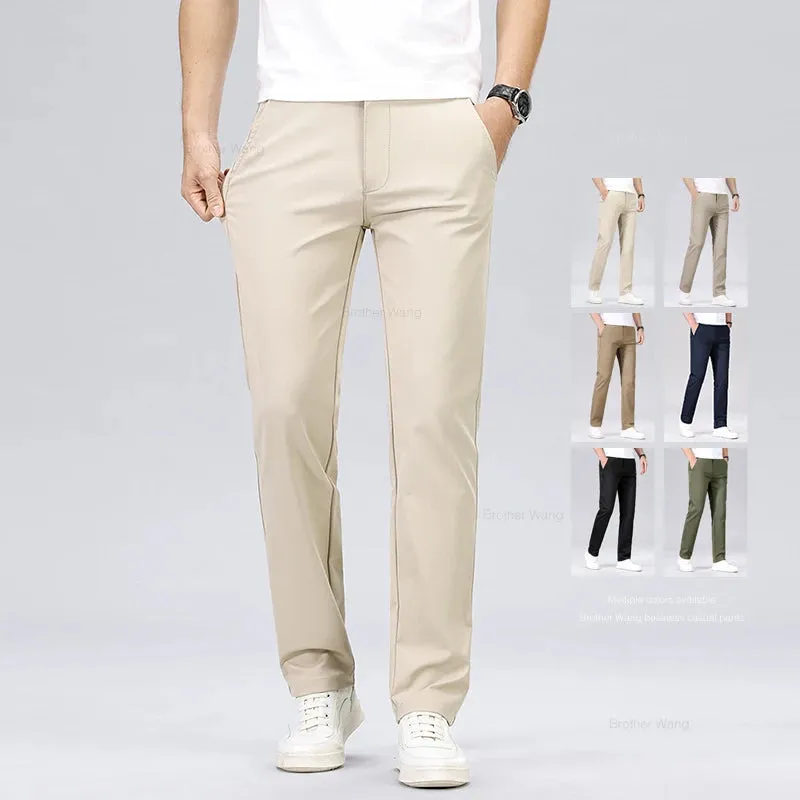 Classic Style Men's Fashion Casual Pants Fashion Solid Color