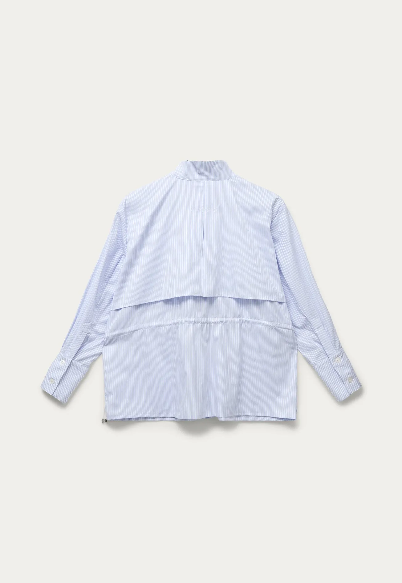 Clea-BL Over Shirt - Light Blue