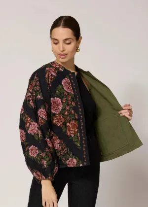 Cleobella Bobbi Reversible Jacket- Army Green
