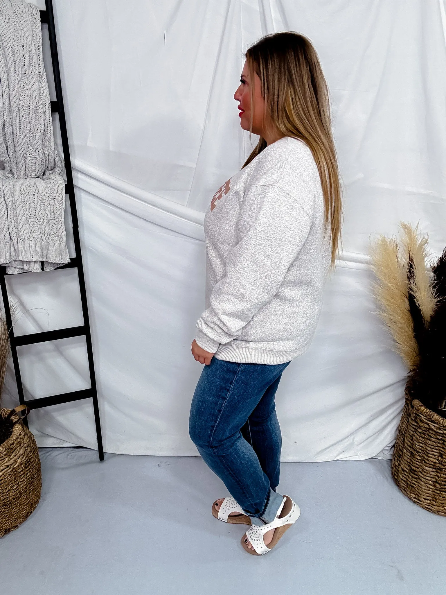 Coffee Puff Knit Sweater