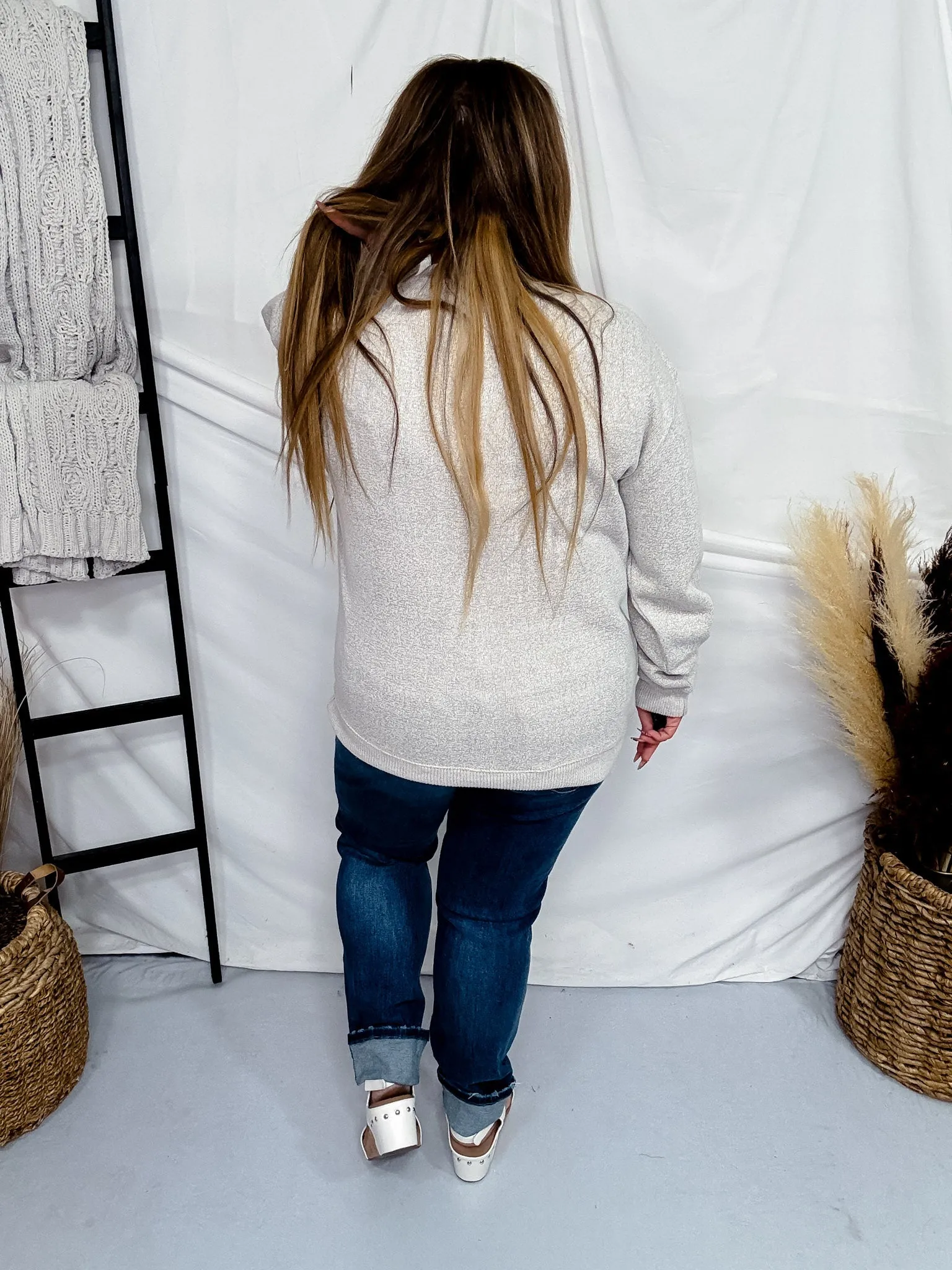 Coffee Puff Knit Sweater