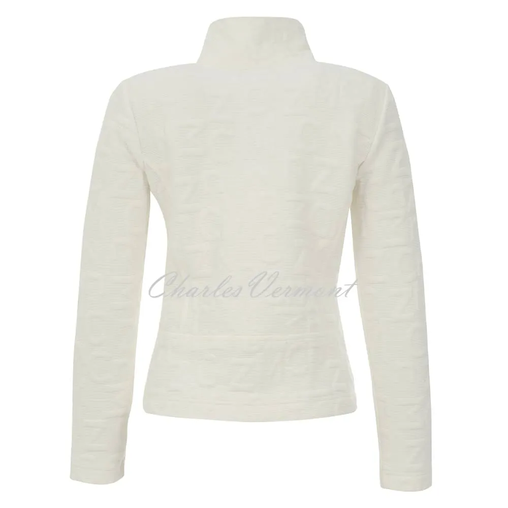 Dolcezza 'Letter' Jacket - Style 72130 (Off-White)
