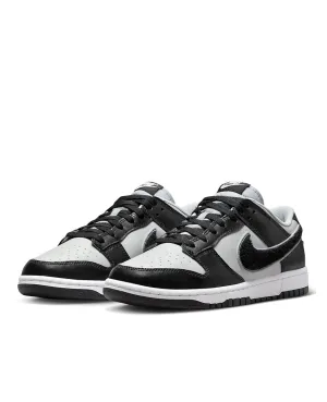 Dunk Low Chenille Swoosh Black Grey