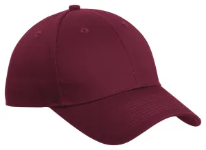 Easy Care Cap - Burgundy