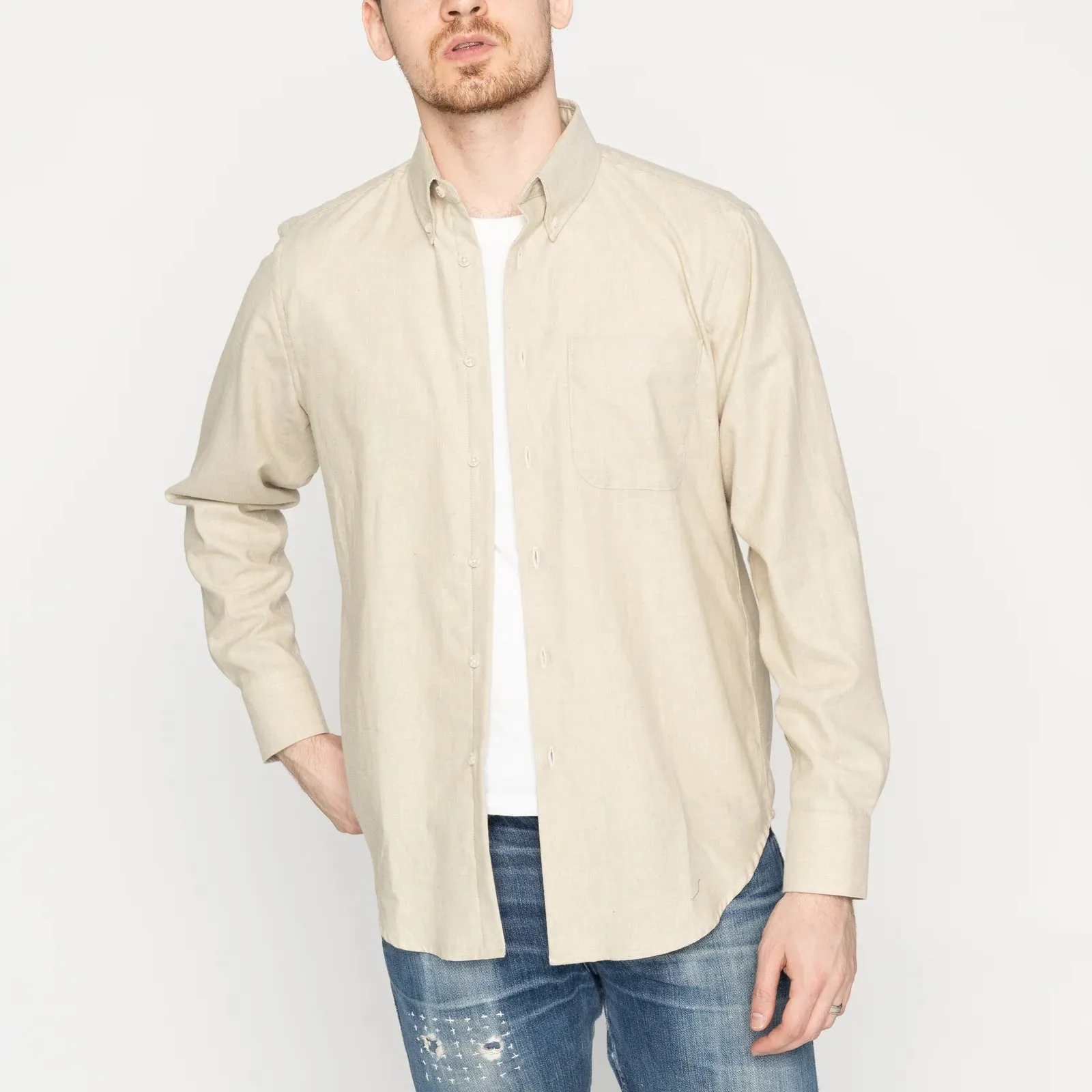 Easy Shirt Melange Soft Twill