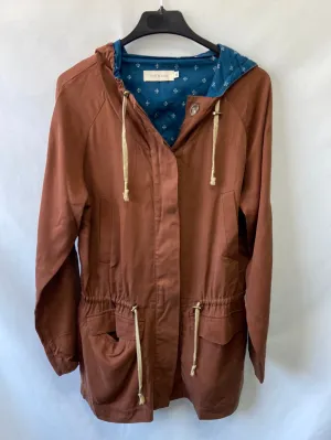 INDI&COLD.Parka marrn T.S (tara)