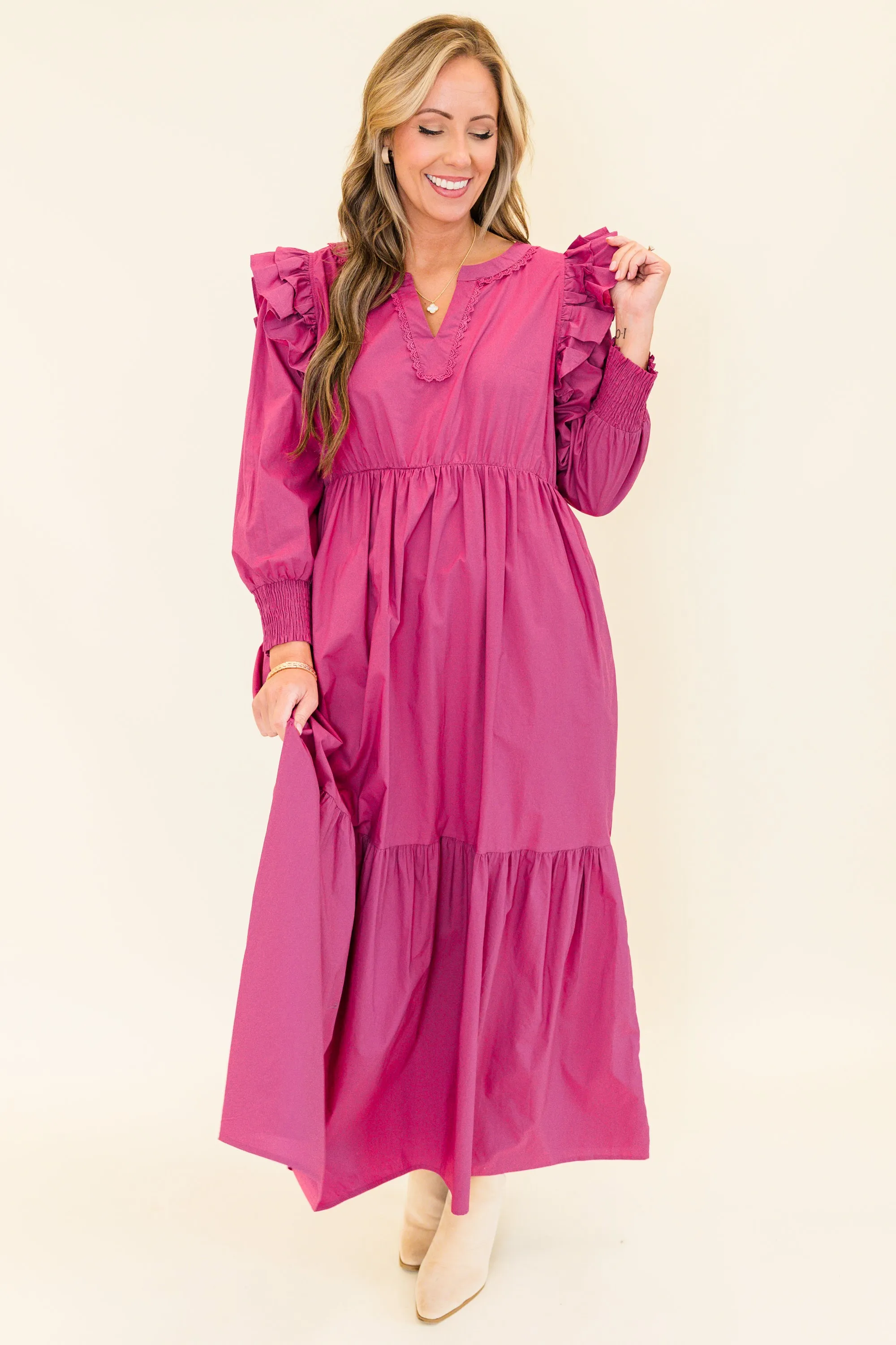 Journey Of Us Maxi Dress, Pink