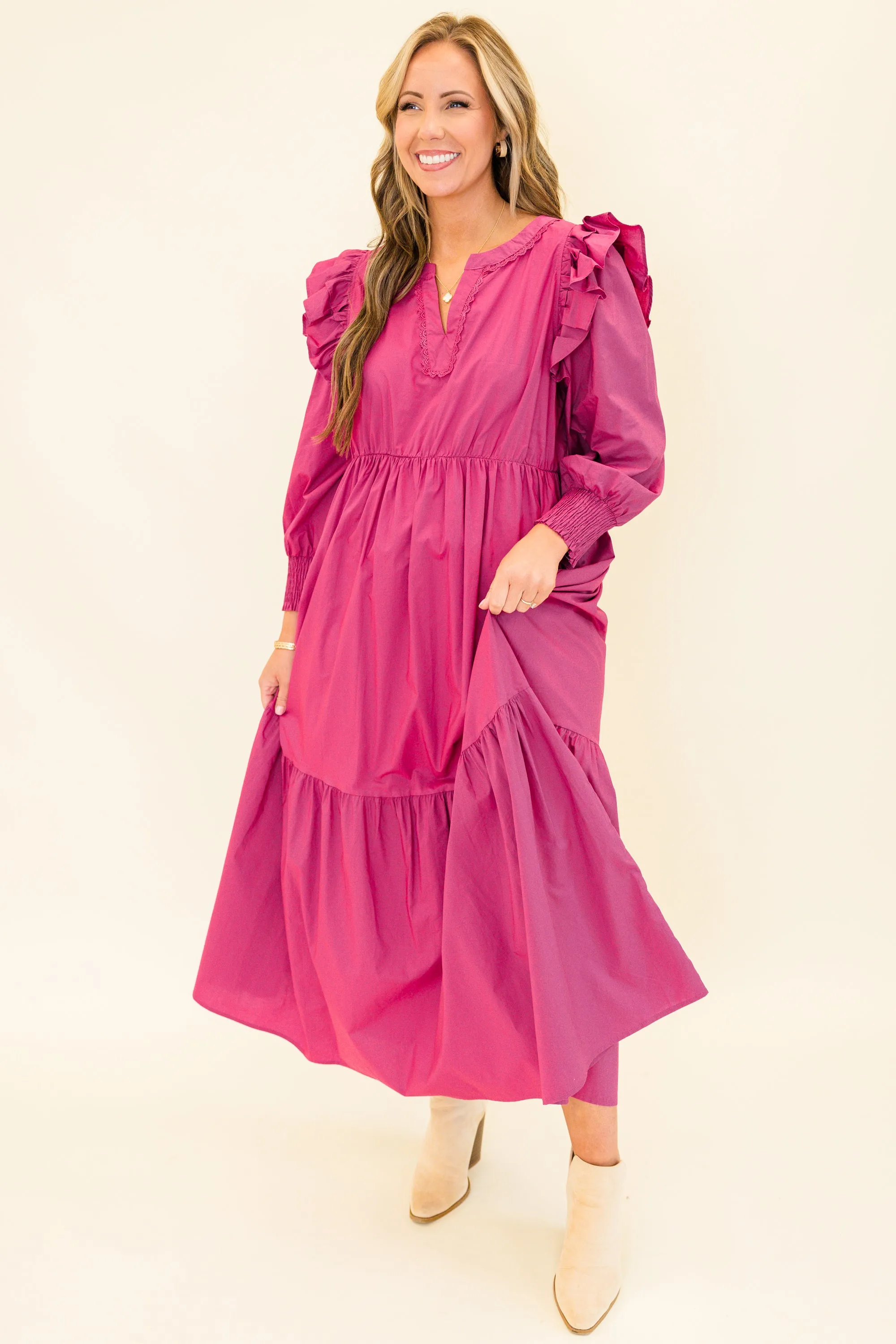 Journey Of Us Maxi Dress, Pink