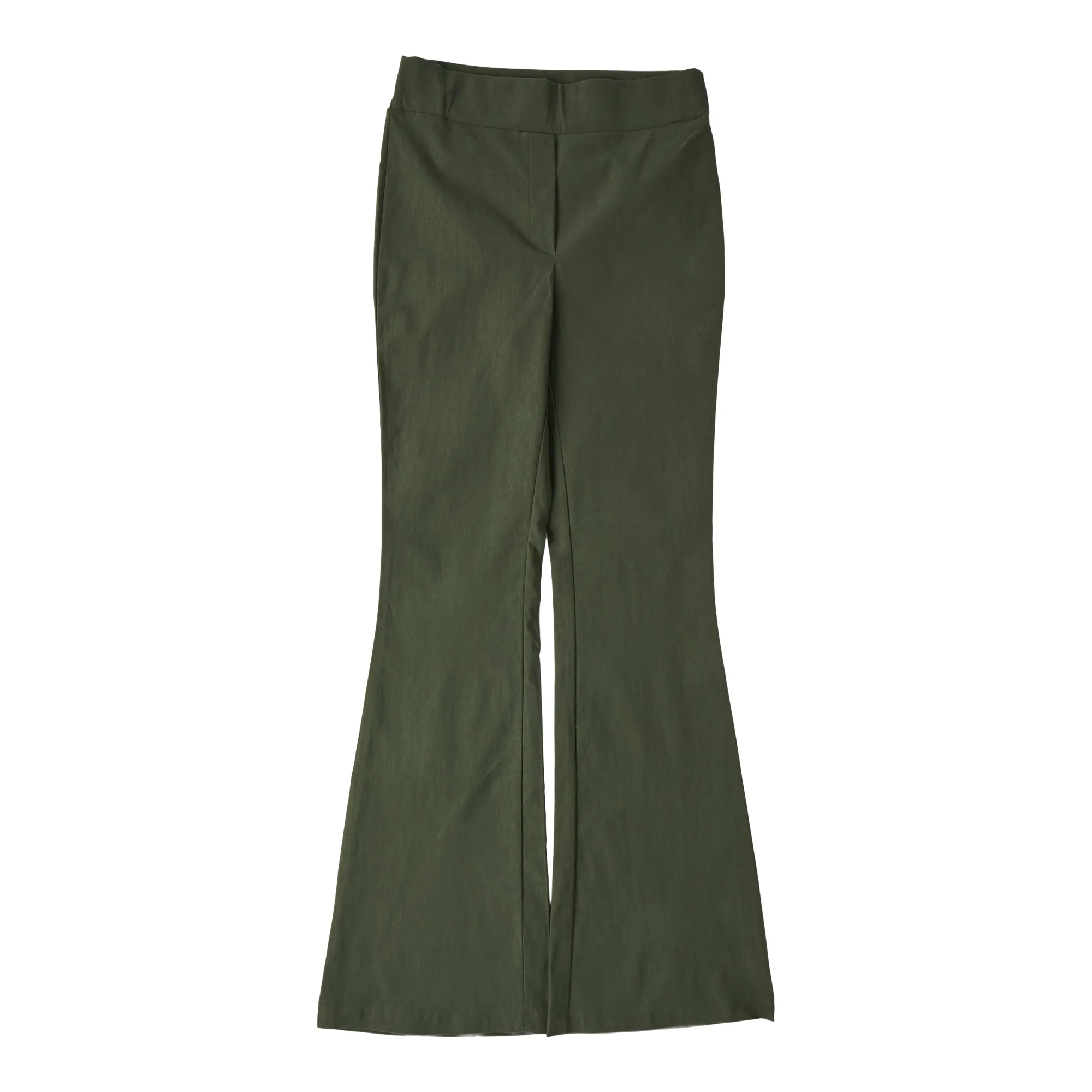 lily morgan Women's Solid Boot-Cut Pants