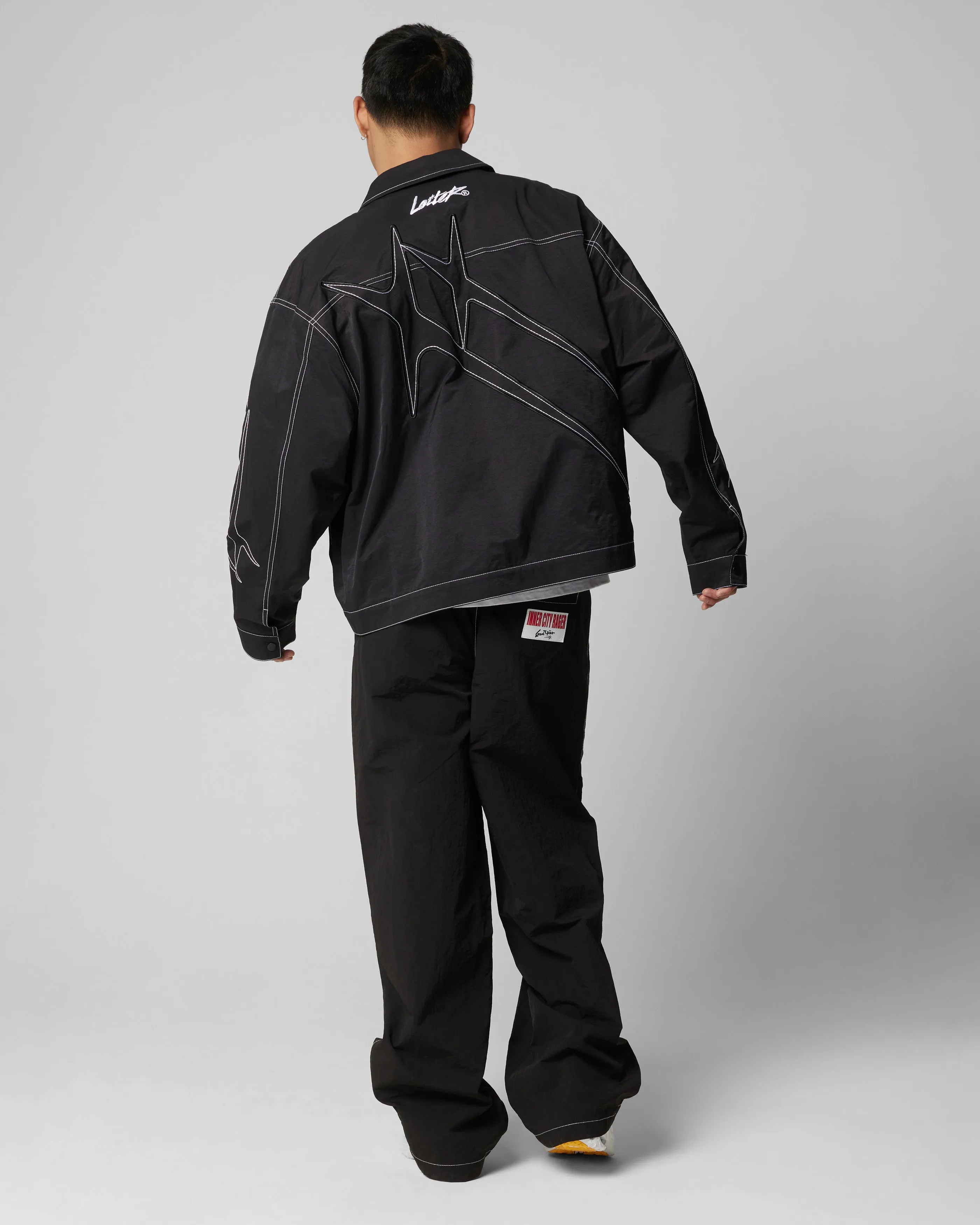 Loiter Galaxy Contrast Jacket Black