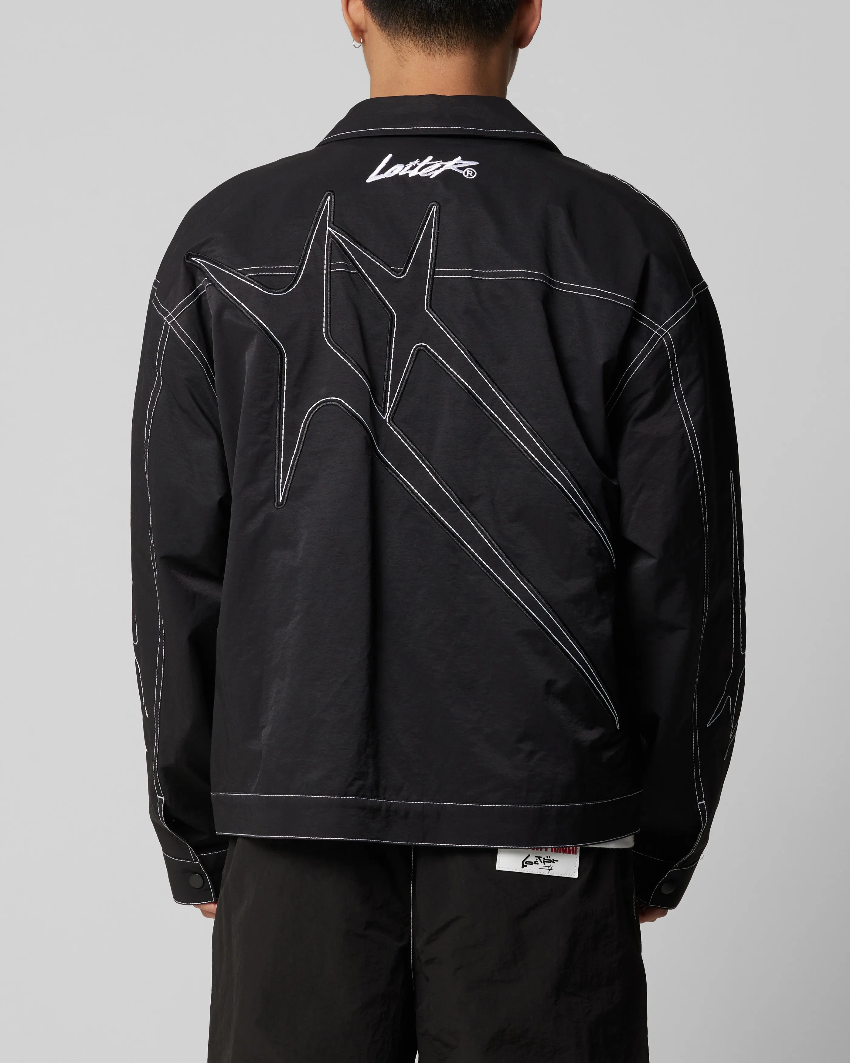 Loiter Galaxy Contrast Jacket Black