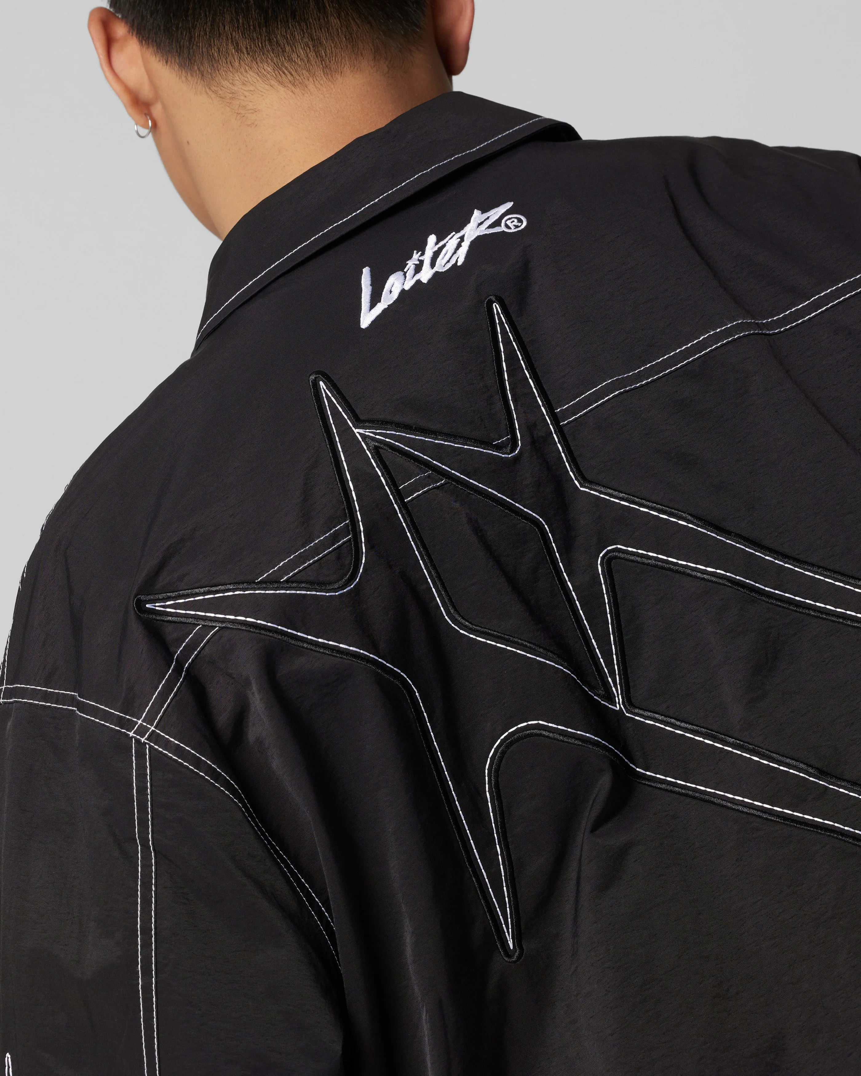 Loiter Galaxy Contrast Jacket Black