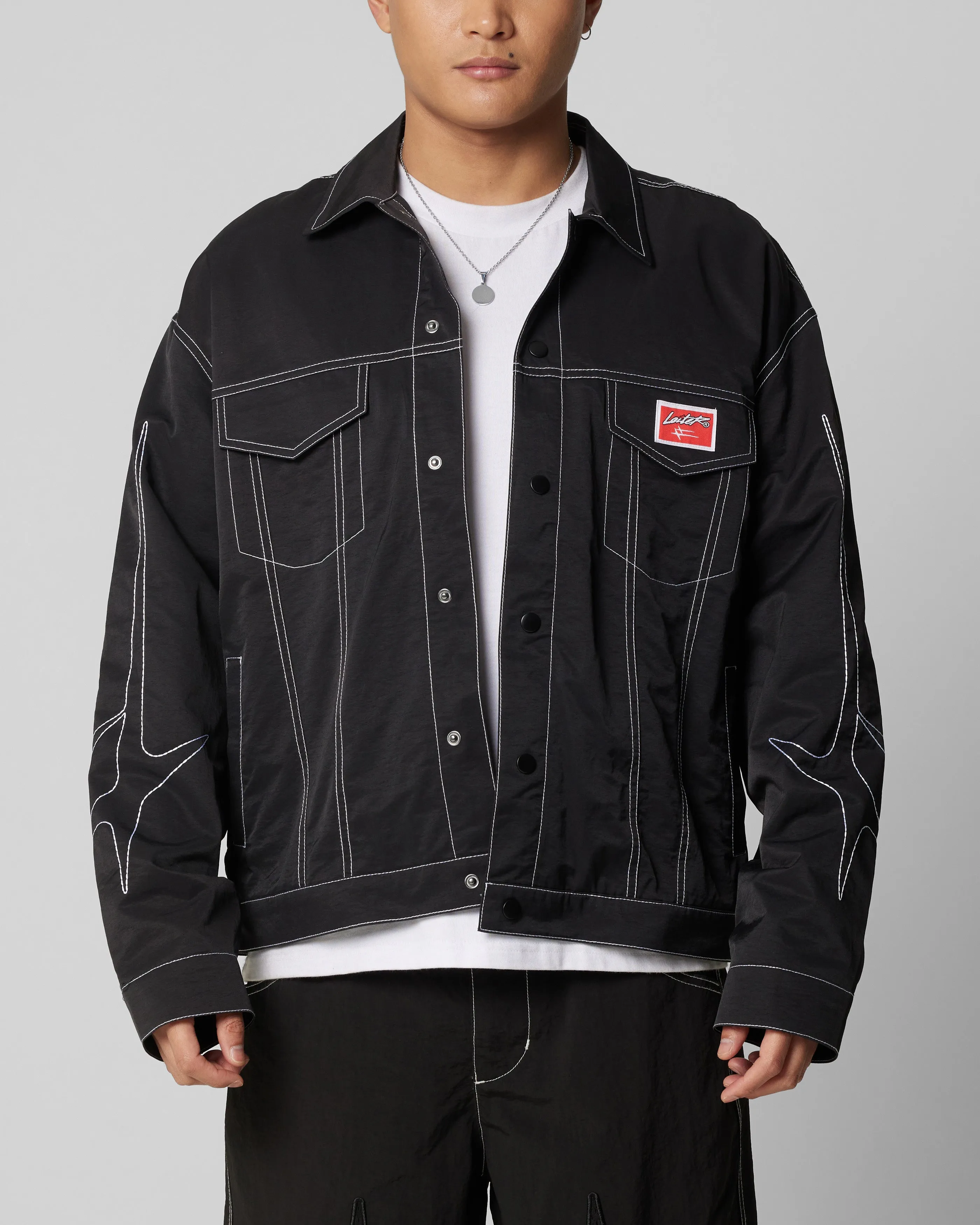 Loiter Galaxy Contrast Jacket Black