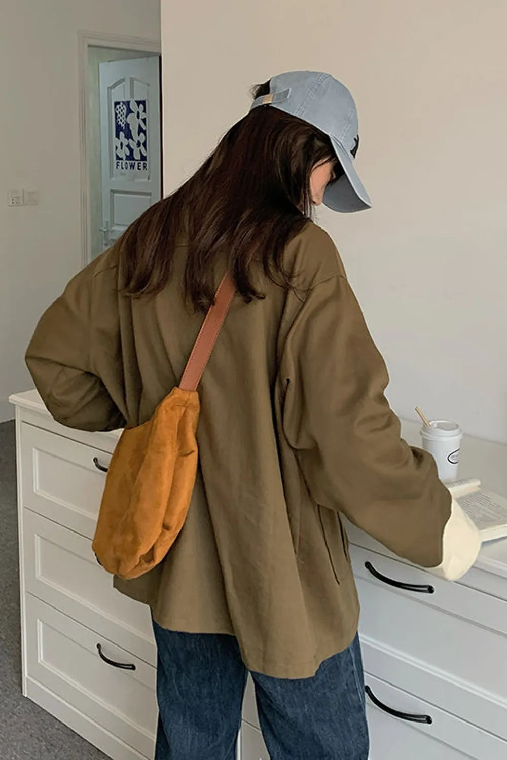 Long Sleeve Retro Style Collar Jackets
