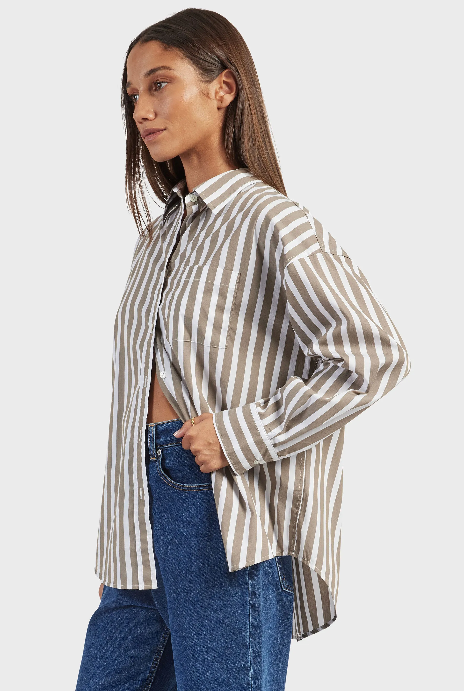 Mia Stripe Shirt