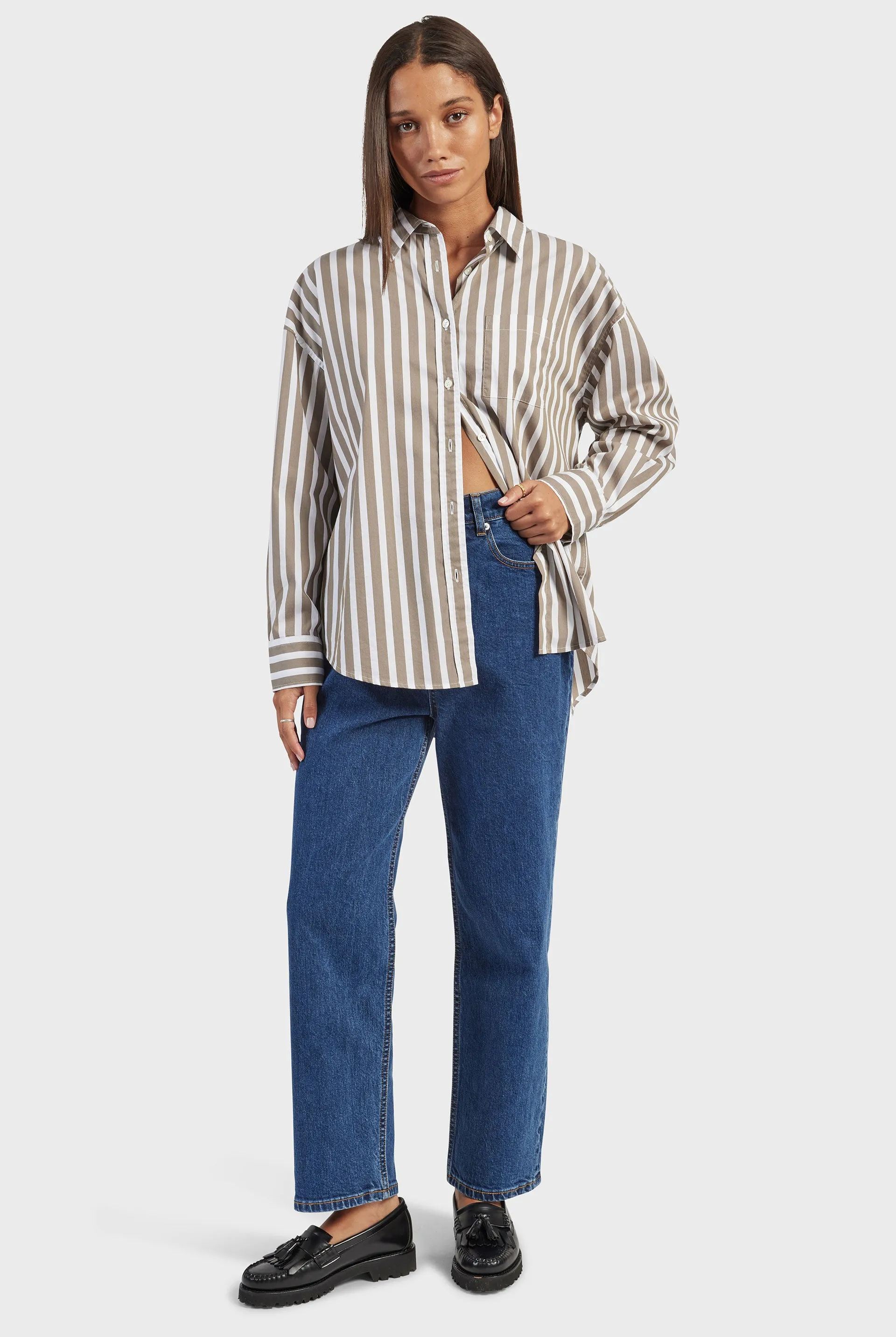 Mia Stripe Shirt