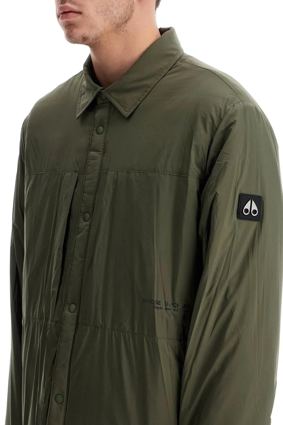 Moose Knuckles Ash Nylon Shirt-Style Jacket