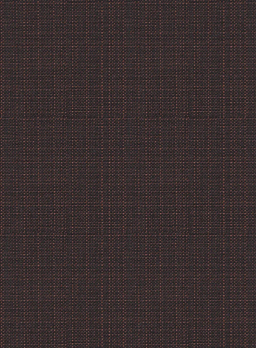 Napolean Bob Weave Rust Wool Tuxedo Jacket
