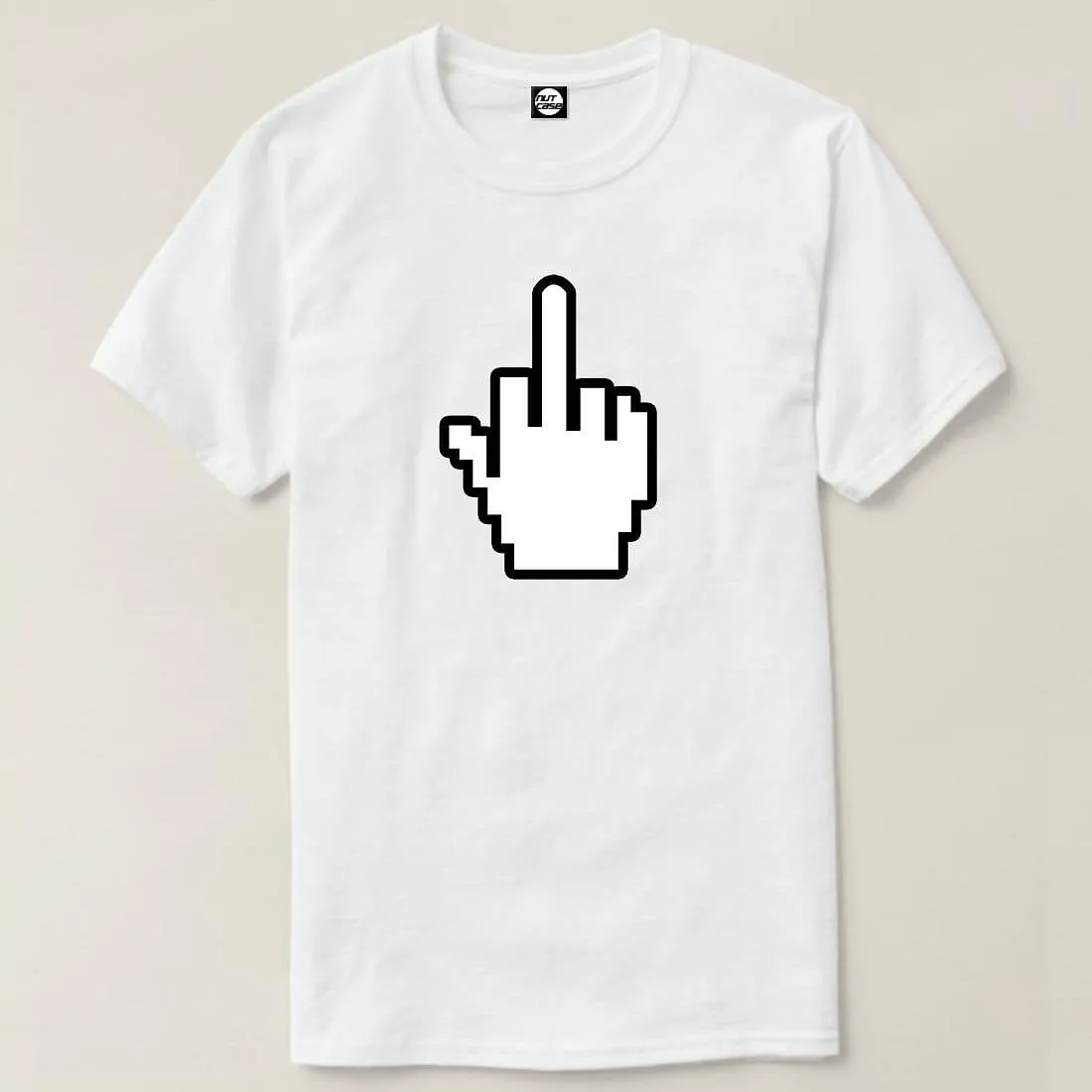 Nutcase Designer Round Neck Men's T-Shirt Wrinkle-Free Poly Cotton Tees - FK Style
