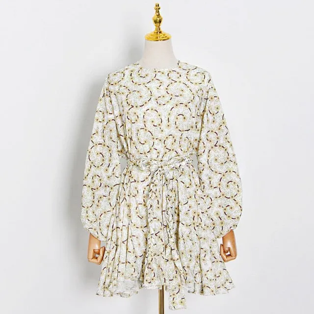 #PB Elegant Print Dress