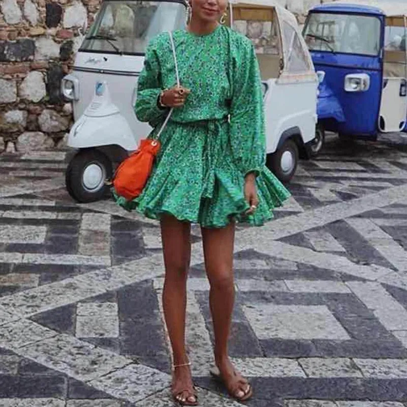 #PB Elegant Print Dress