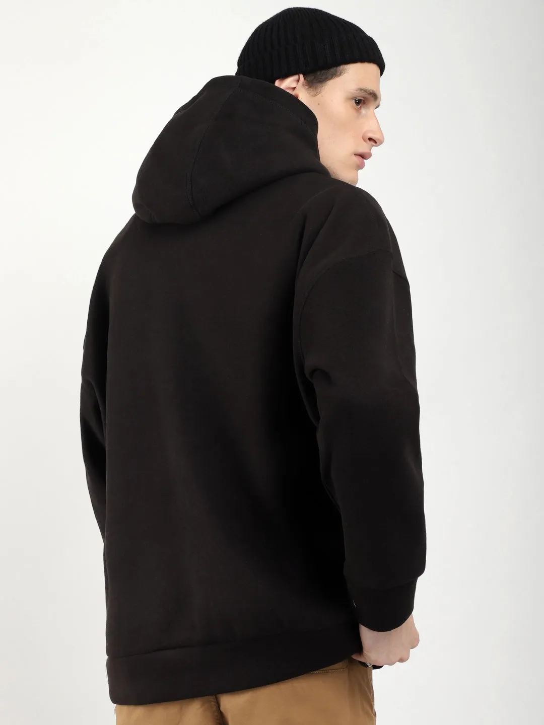 Savoy Streetwear Black Oversized Hoodie