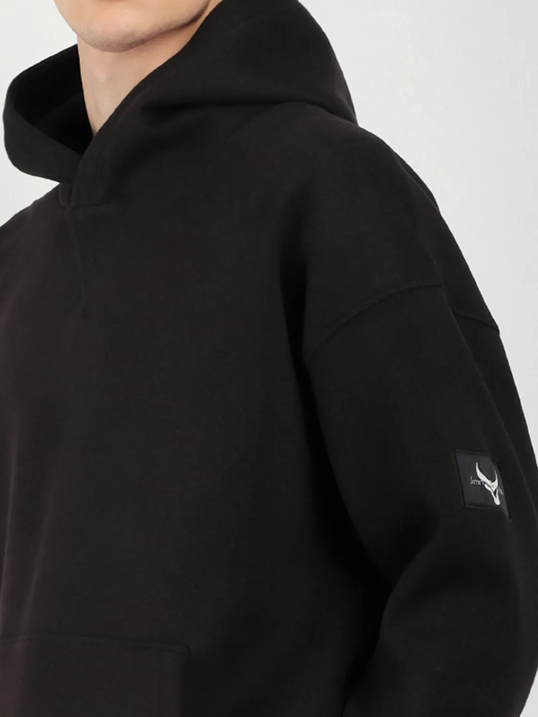 Savoy Streetwear Black Oversized Hoodie