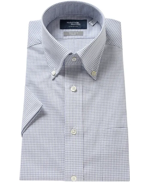 Short Sleeve Shirt - Botton Down Pinpoint Oxford PALPA EASY CARE