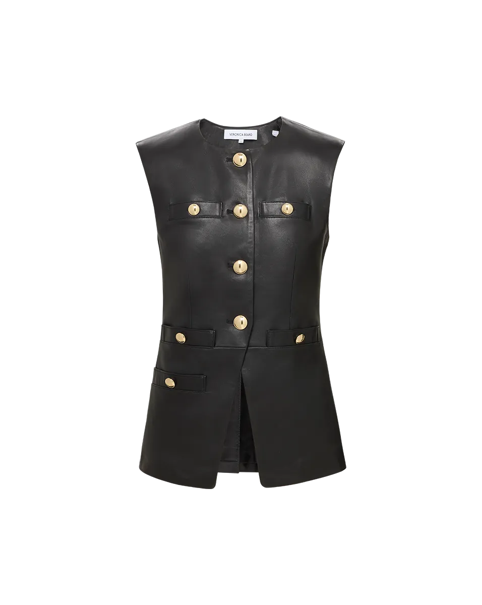 Tamara Leather Vest
