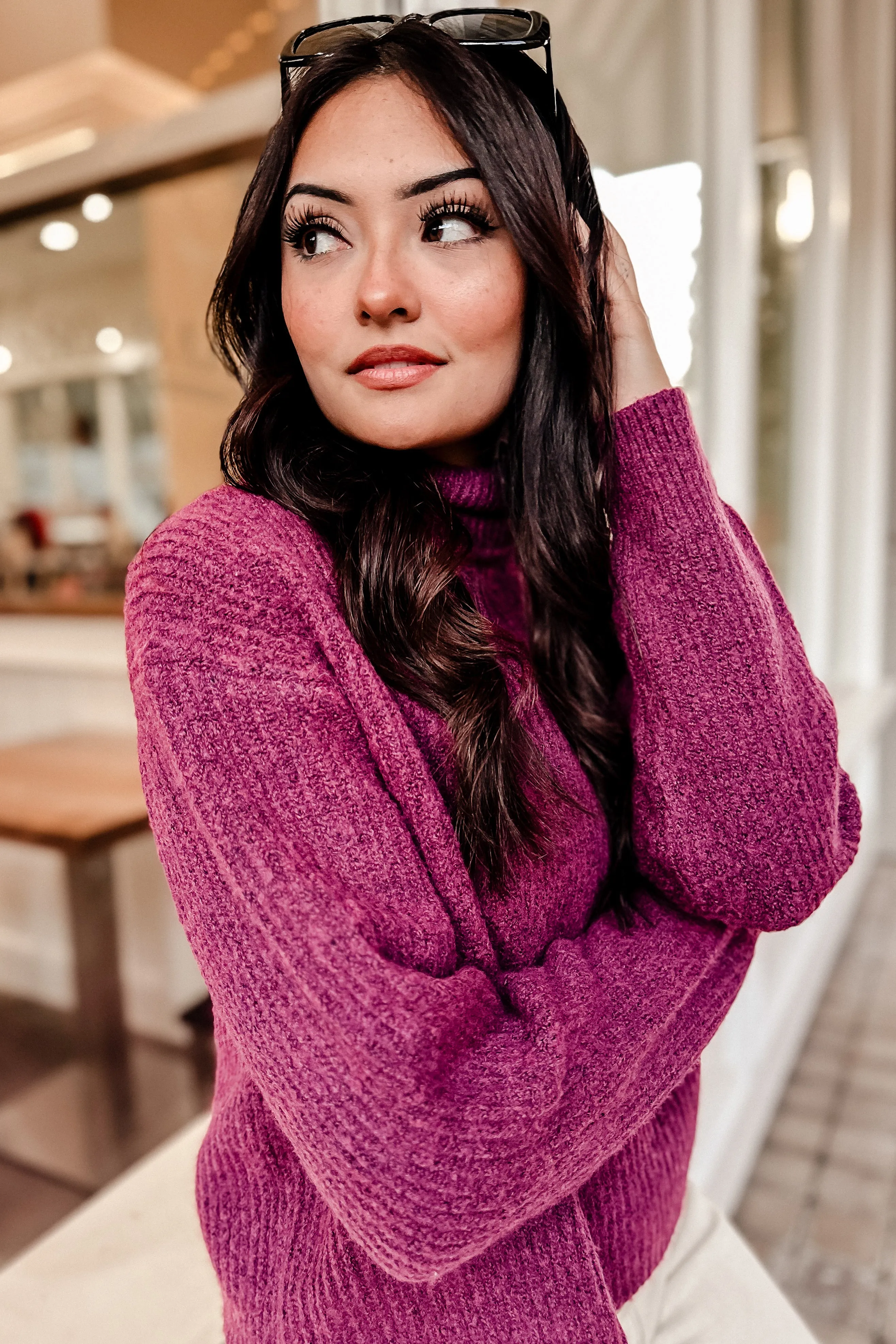 The Deep in My Soul High Neck Sweater