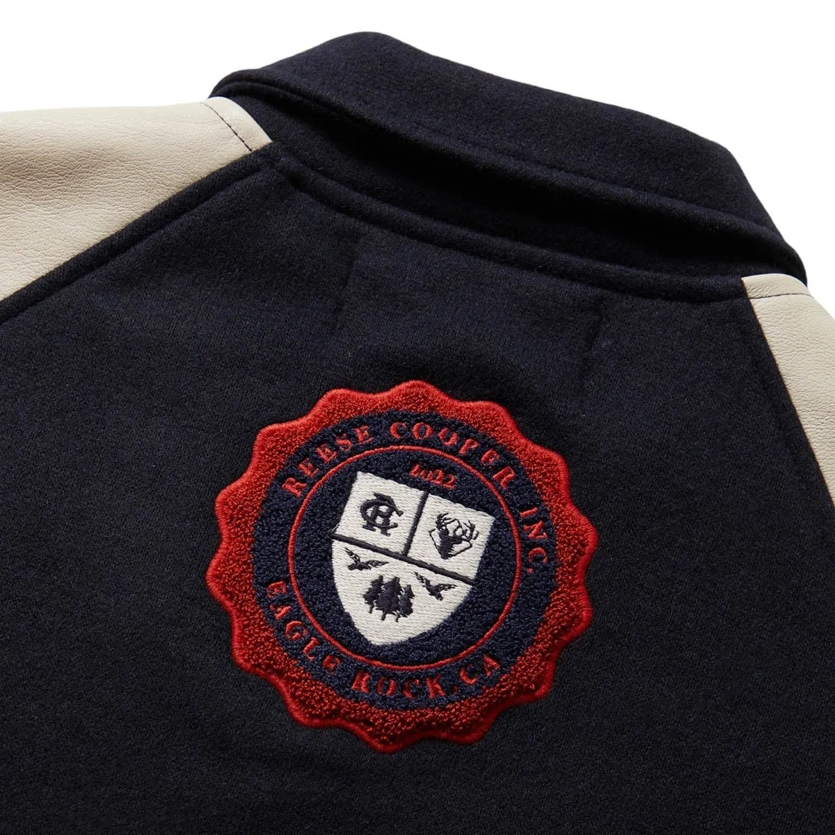 TWO STEPS FORWARD WOOL VARSITY JACKET