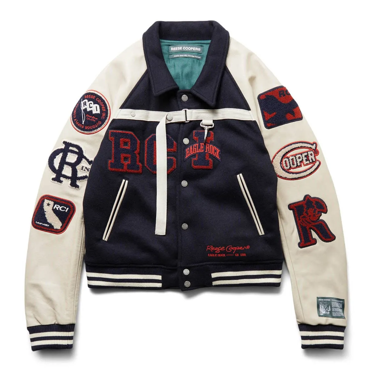TWO STEPS FORWARD WOOL VARSITY JACKET