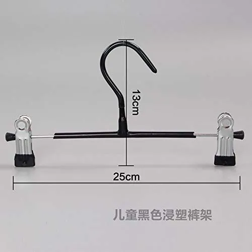 Xyijia Hanger White Plastic Pants Rack Child Metal Coat Hanger Skid Proof Anti Printing